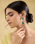 Nausher Zircon Dangler Earrings
