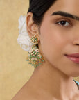 Rukhi Jadau Chandelier Earrings