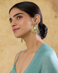 Rukhi Jadau Chandelier Earrings