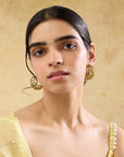Joohi Kundan Polki Hoops