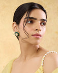 Gota Kundan Polki Studs