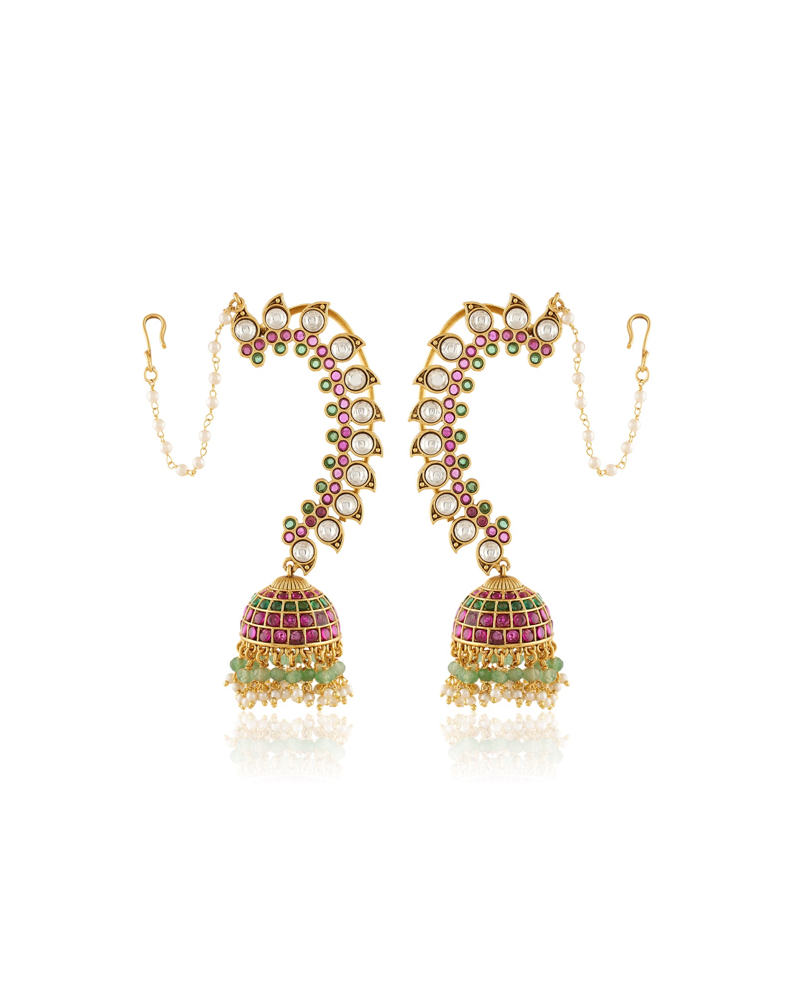 Suha Temple Ear Cuffs