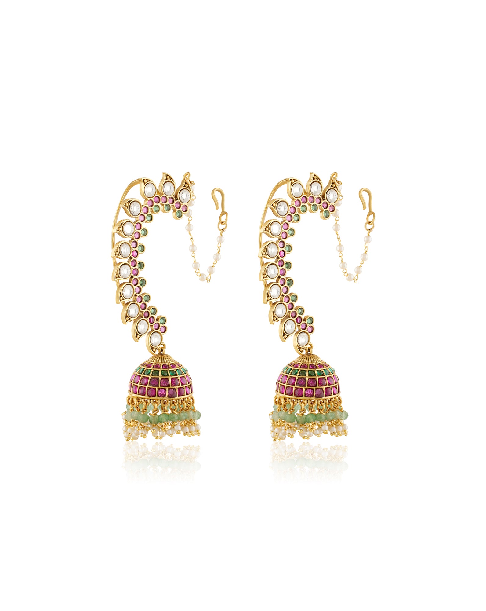 Suha Temple Ear Cuffs