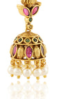Ajrakh Temple Jhumkas