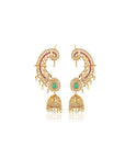 Mor Jhumka Ear Cuffs
