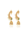 Mor Jhumka Ear Cuffs