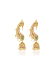 Mor Jhumka Ear Cuffs