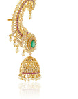 Mor Jhumka Ear Cuffs