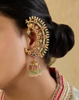 Mayili Temple Ear Cuffs