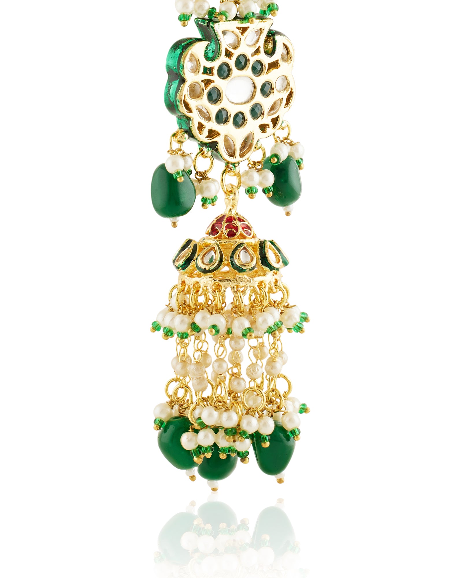 Gulbad Kundan Jhumkas