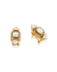 Kundan Gold Essential Stud Earrings