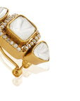 Kundan Gold Essential Stud Earrings