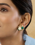 Tavira Kundan Studs