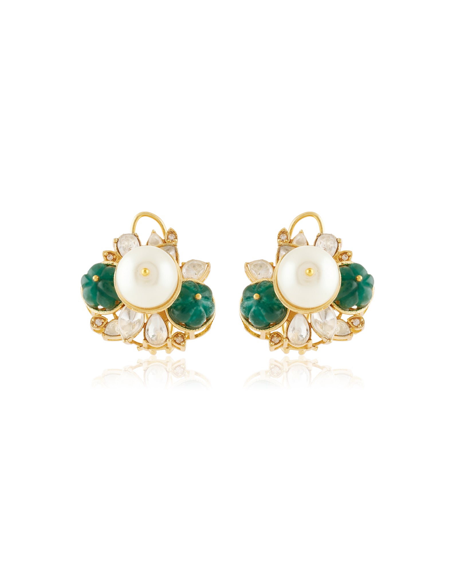 Tavira Kundan Studs