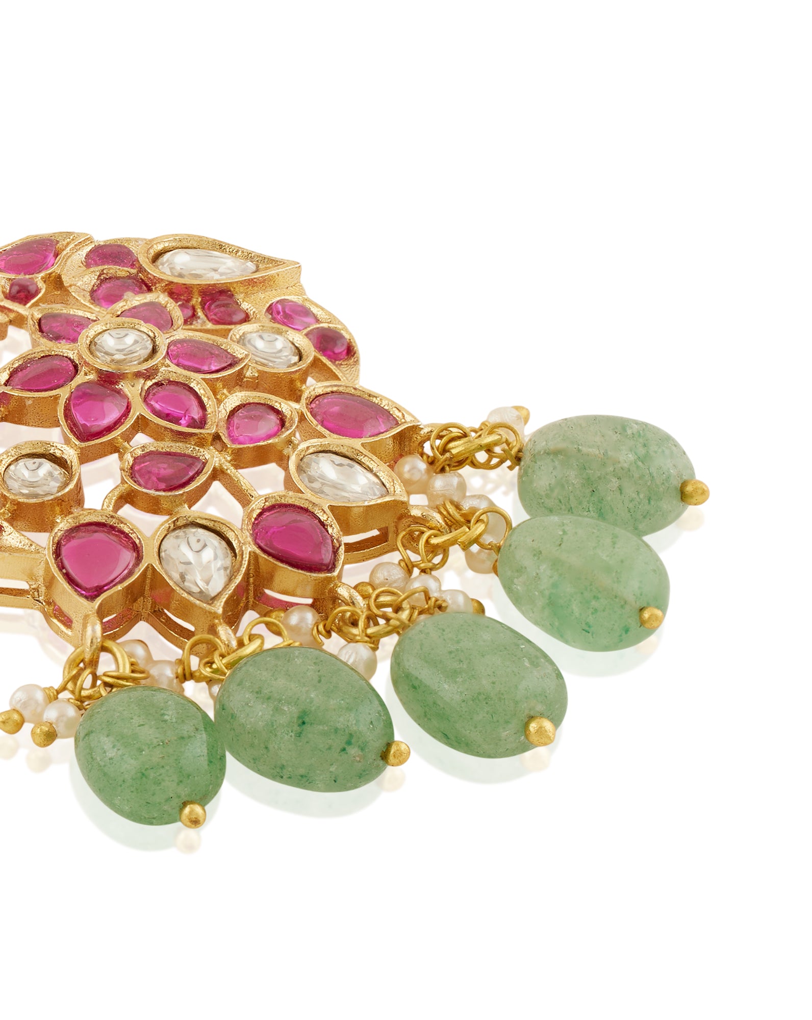 Zovika Kundan Danglers