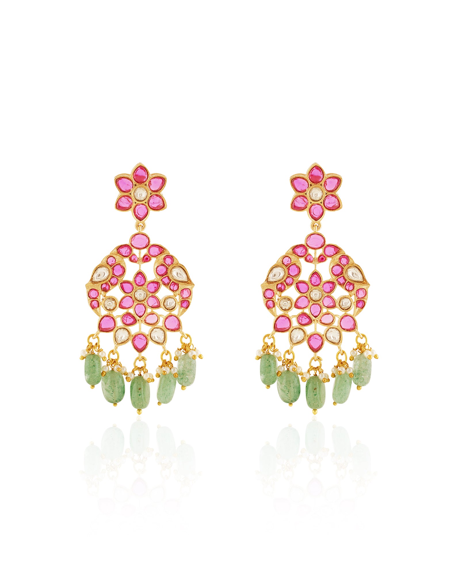 Zovika Kundan Danglers