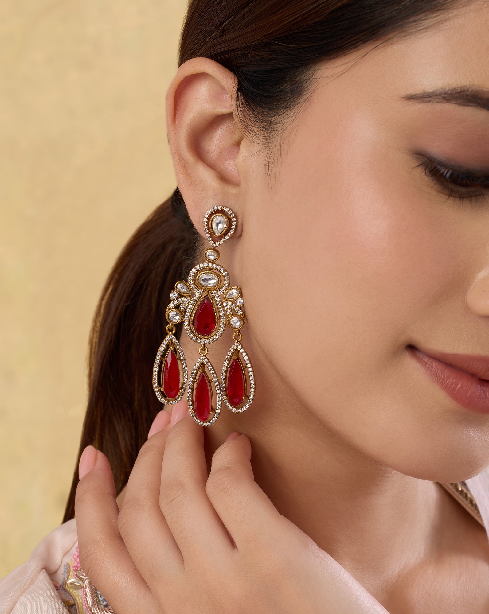 Nayara Kundan Danglers