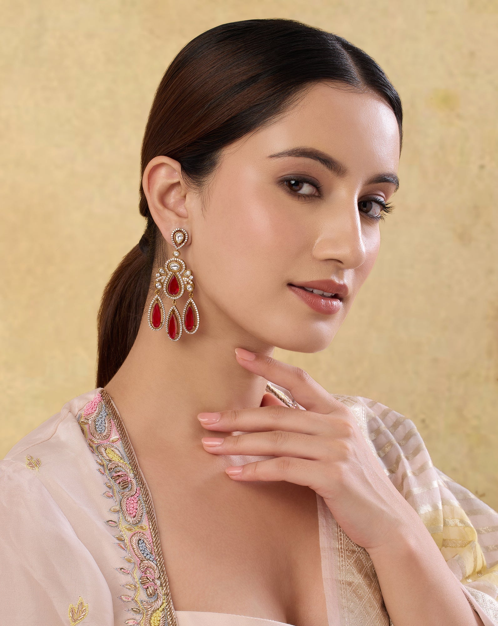 Nayara Kundan Danglers