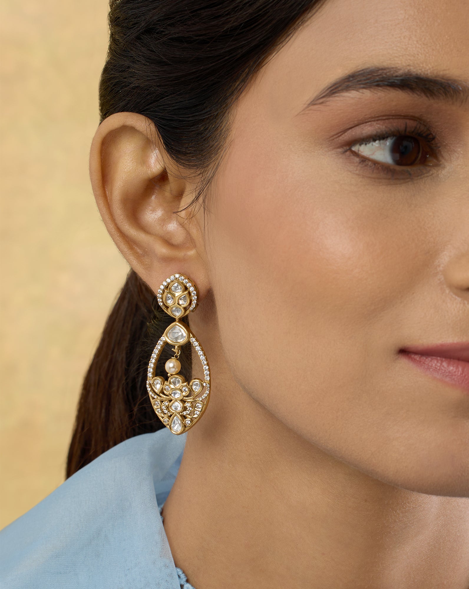 Orziva Kundan Danglers