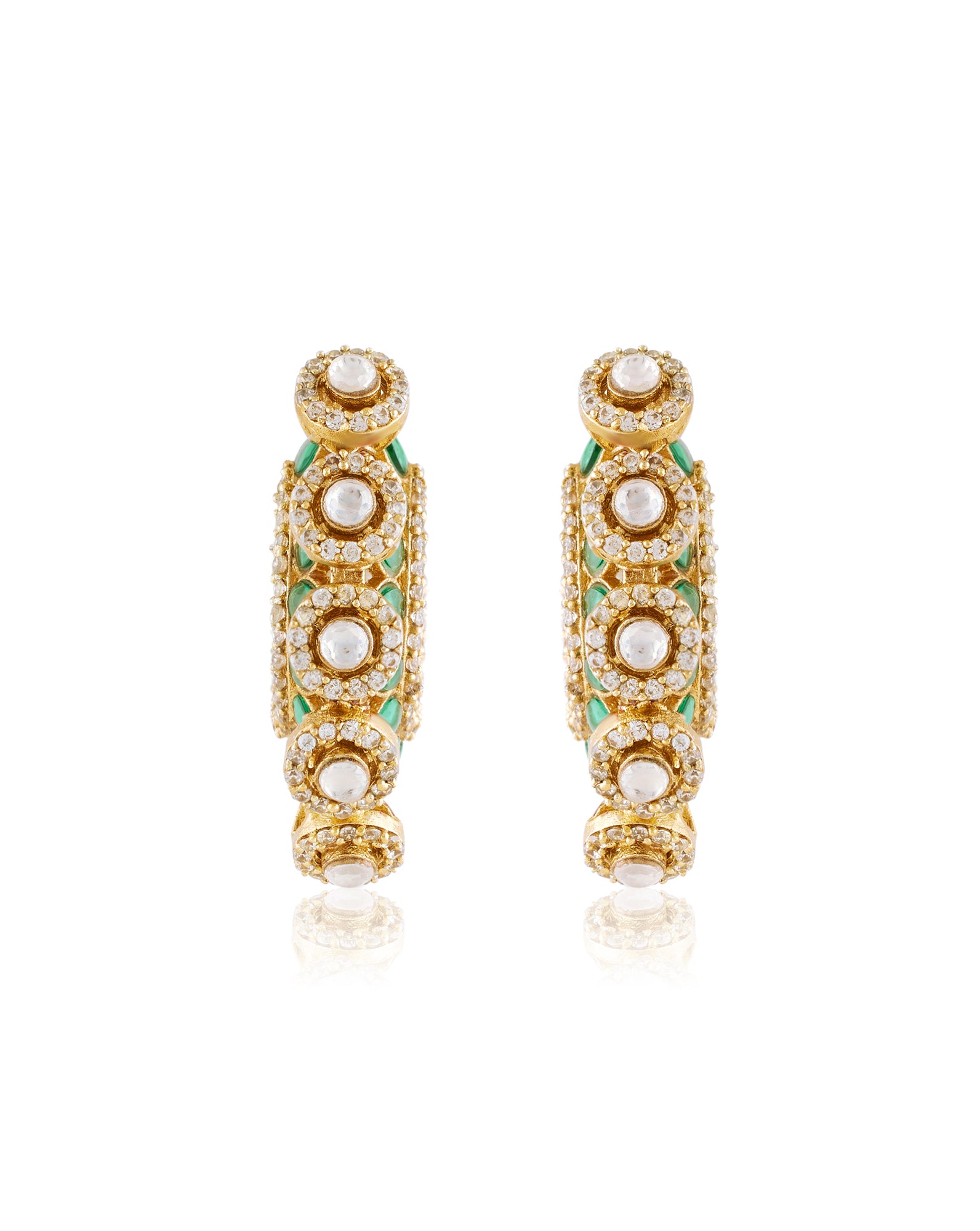 Navira Kundan Hoops