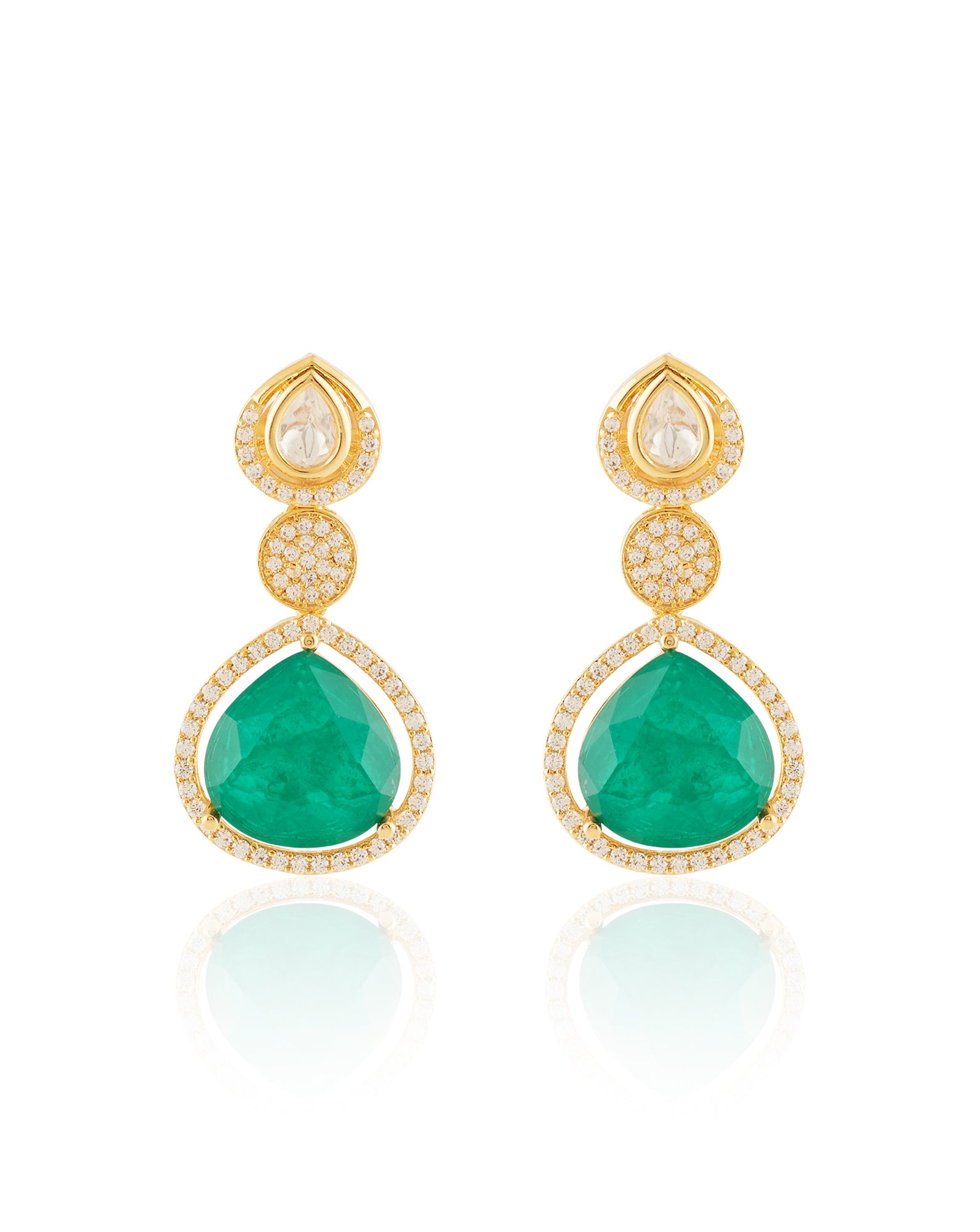 Vaelika Kundan Danglers
