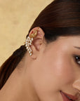 Tazira Kundan Ear Cuffs