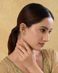 Tazira Kundan Ear Cuffs