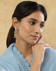 Auryani Jadau Danglers