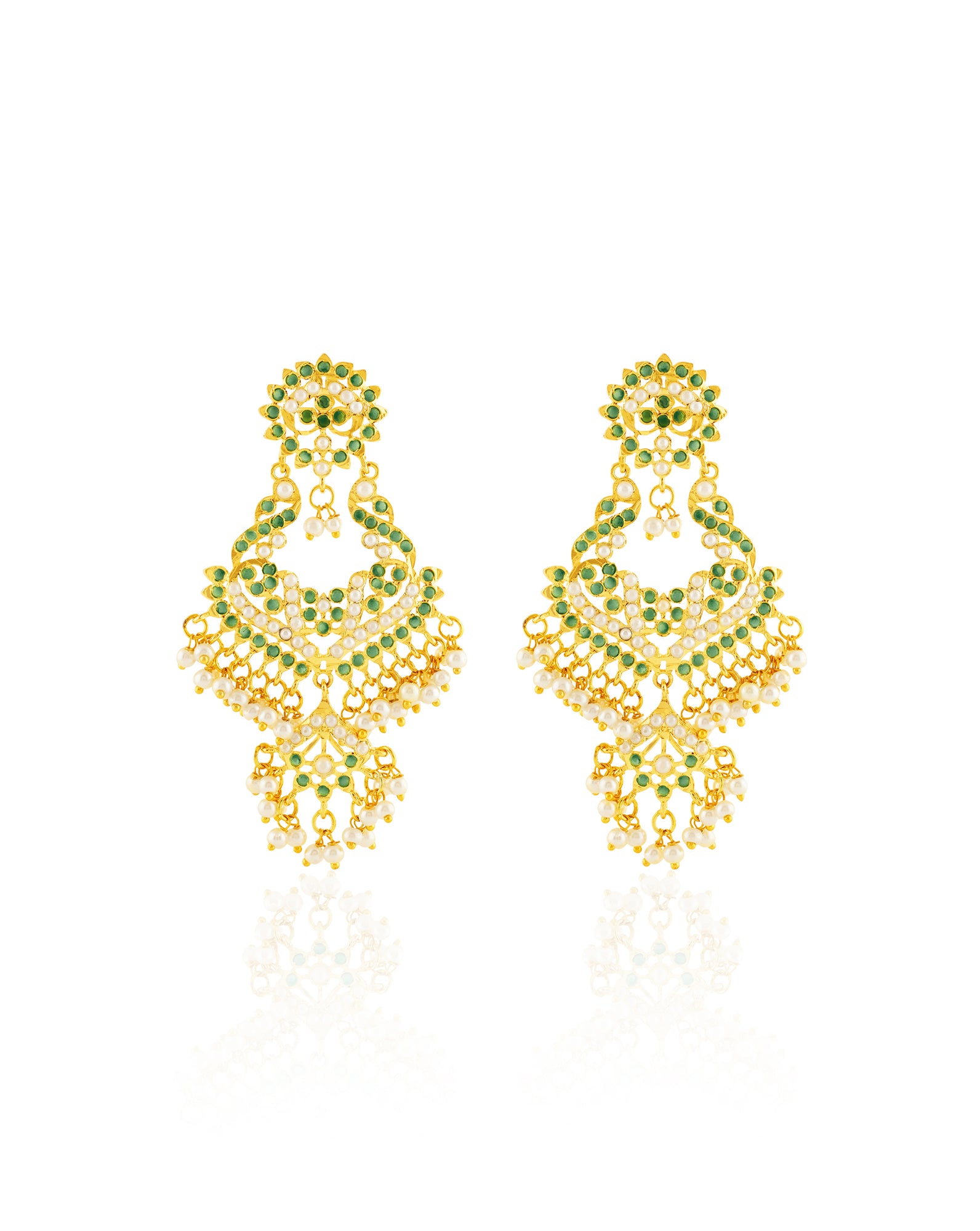 Vanyra Green Jadau Chaandbaalis