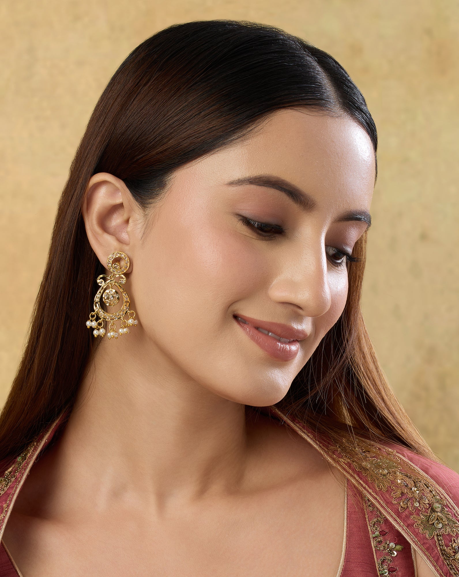 Sohira Jadau Danglers