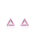 Hemira Pink Zircon Studs