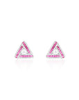 Hemira Pink Zircon Studs