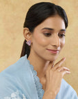 Hemira Pink Zircon Studs