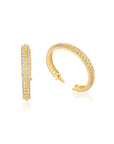 Perez Zircon Hoops