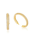 Perez Zircon Hoops