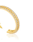 Perez Zircon Hoops