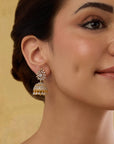 Shaina Zircon Jhumkas