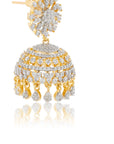 Shaina Zircon Jhumkas