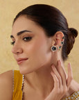 Panchee Oxidised Ear Cuffs