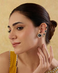 Panchee Oxidised Ear Cuffs