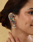 Hansi Oxidised Ear Cuffs