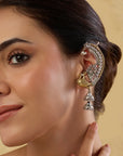 Chidiya Oxidised Ear Cuffs