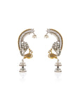 Chidiya Oxidised Ear Cuffs