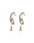 Chidiya Oxidised Ear Cuffs