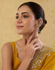 Chidiya Oxidised Ear Cuffs