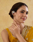 Kamala Oxidised Ear Cuffs