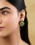 Arunya Kundan Polki Studs