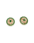 Arunya Kundan Polki Studs