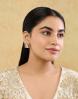 Aabhara Kundan Polki Studs