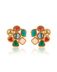 Aelira Kundan Polki Studs